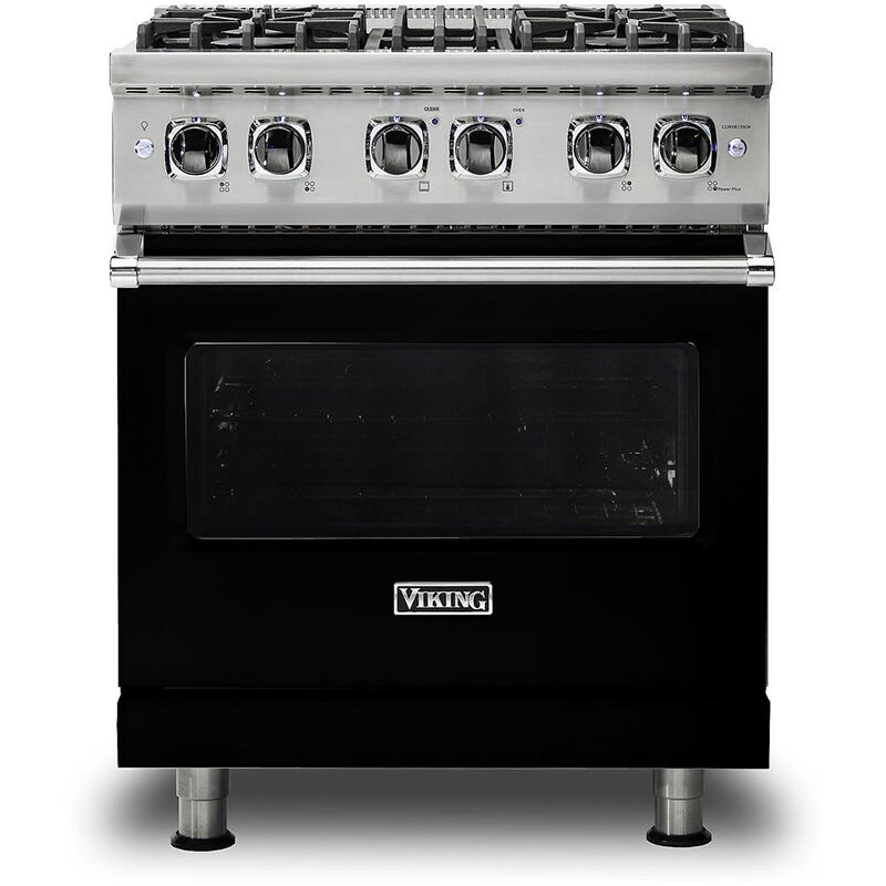 Viking 5 Series 30" Freestanding Dual Fuel Range with 4 Sealed Burners