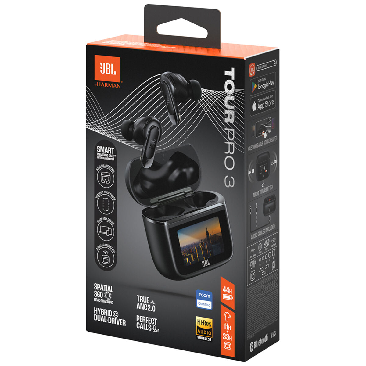 JBL True Adaptive Noise Cancelling True Wireless Headphones with
