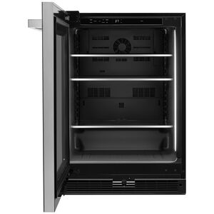 JennAir Noir 24 in. 5.2 cu. ft. Built-In Undercounter Refrigerator - Black, , hires