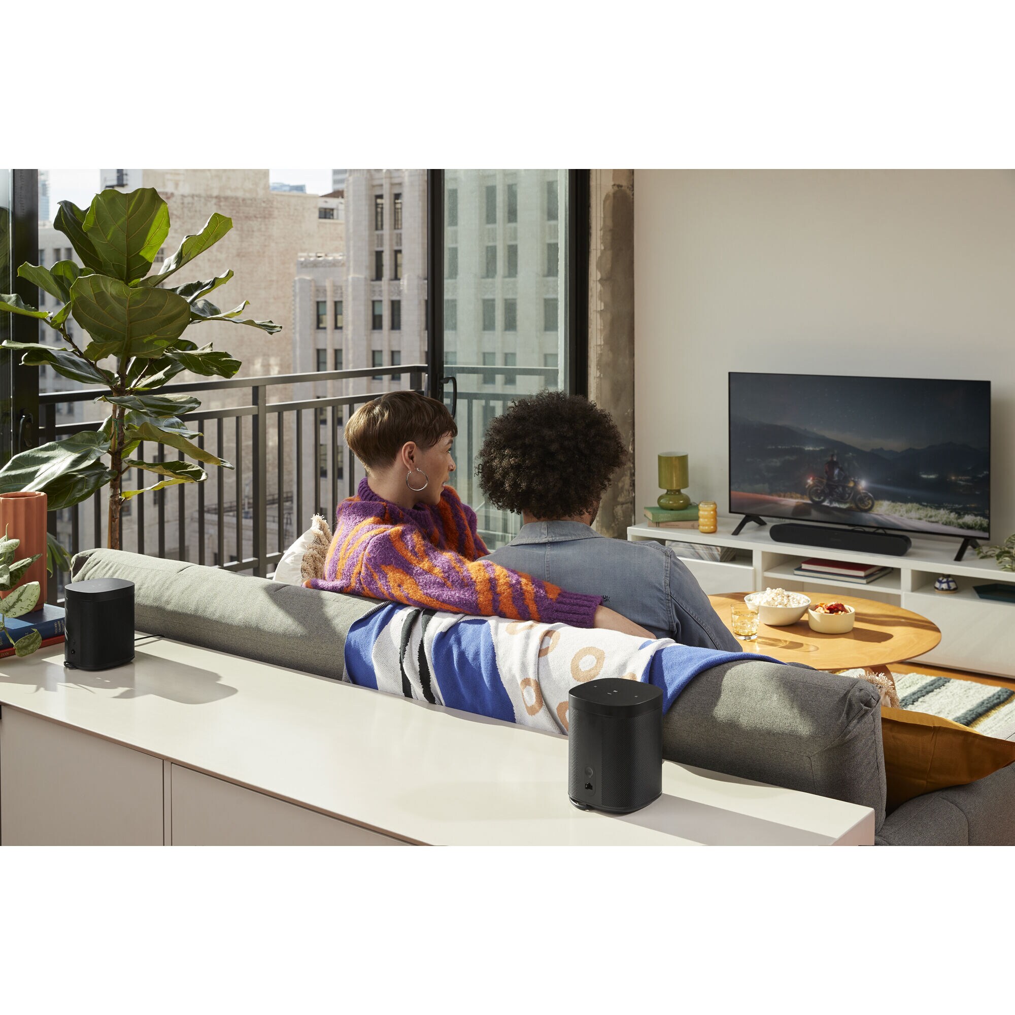 Sonos - Ray Soundbar - Black | P.C. Richard & Son