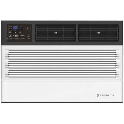 Friedrich Chill Premier Series 8,000 BTU Smart Window Air Conditioner with 3 Fan Speeds, Sleep Mode & Remote Control - White | CCF08B10A
