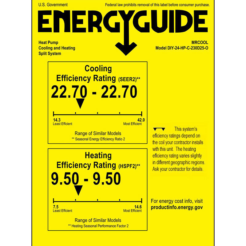 MRCOOL DIY 5th Gen 24,000 BTU 230V Single-Zone Smart Energy-Star Ductless Mini-Split Air Conditioner with 25 ft. Install Kit for up to 1050 Sq. Ft, , hires