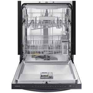 Samsung 24 in. Top Control Smart Dishwasher with 46 dBa Sound Level & 3rd-Rack - Matte Black Steel, , hires