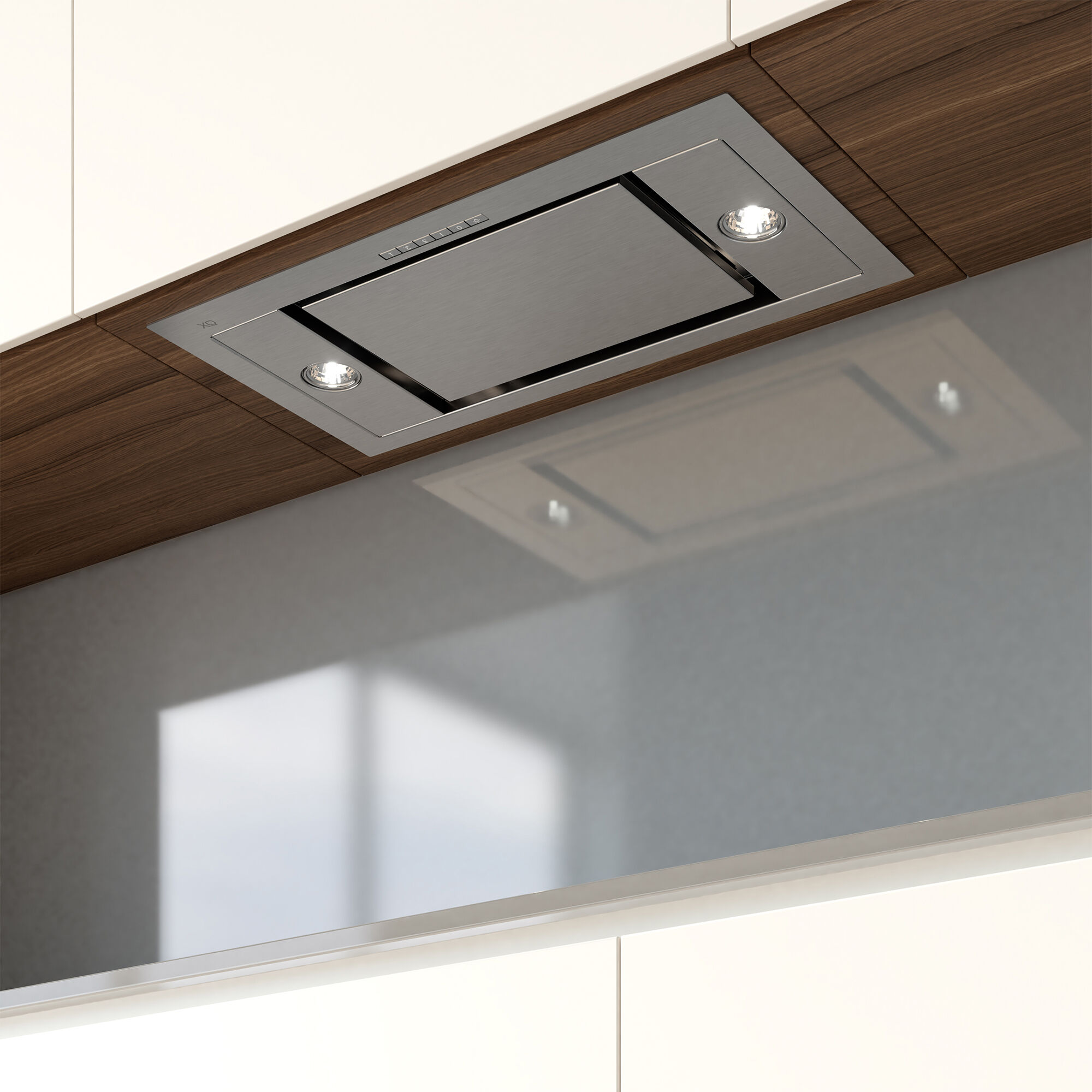 XO 28 in. Convertible Standard Style Range Hood with 600 CFM, 3