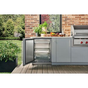 Wolf 42 in. 3-Burner Built-In Natural Gas Grill with Rotisserie, Sear Burner & Smoker Box - Stainless Steel, , hires