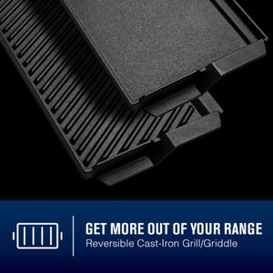 Maytag 30 in. 5.3 cu. ft. Smart Air-Fry Standard Convection Slide-In Electric Range with Radiant Burners, Reversible Grill & Griddle - Fingerprint Resistant Stainless Steel, , hires