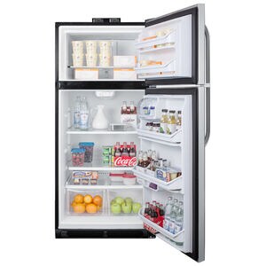Summit Medical 30 in. 18.0 cu. ft. Top Freezer Refrigerator - Stainless Steel, , hires