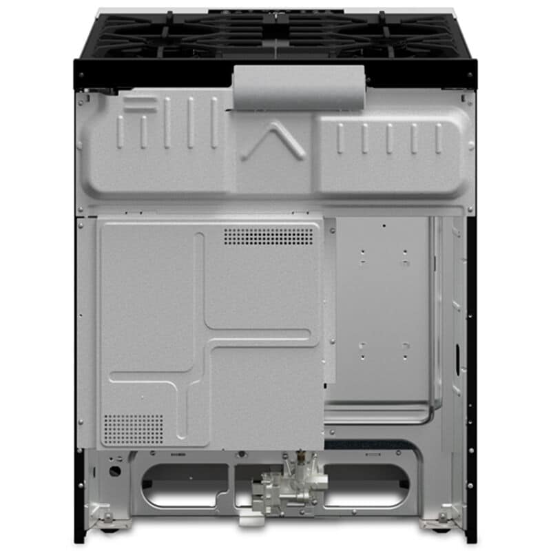 Maytag 30 in. 5.0 cu. ft. Smart Air-Fry Standard Convection Slide-In Gas Range with 5 Sealed Burners, Reversible Grill & Griddle - Fingerprint Resistant Stainless Steel, , hires