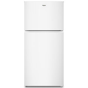 Whirlpool 30 in. 19.3 cu. ft. Top Freezer Refrigerator with Ice Maker - White, White, hires