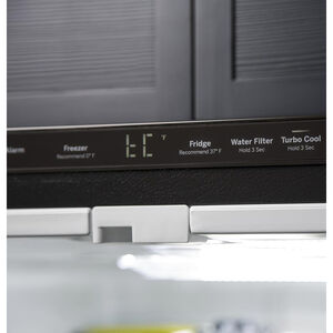 GE 30 in. 20.8 cu. ft. French Door Refrigerator with Ice Maker - Stainless Steel, Stainless Steel, hires