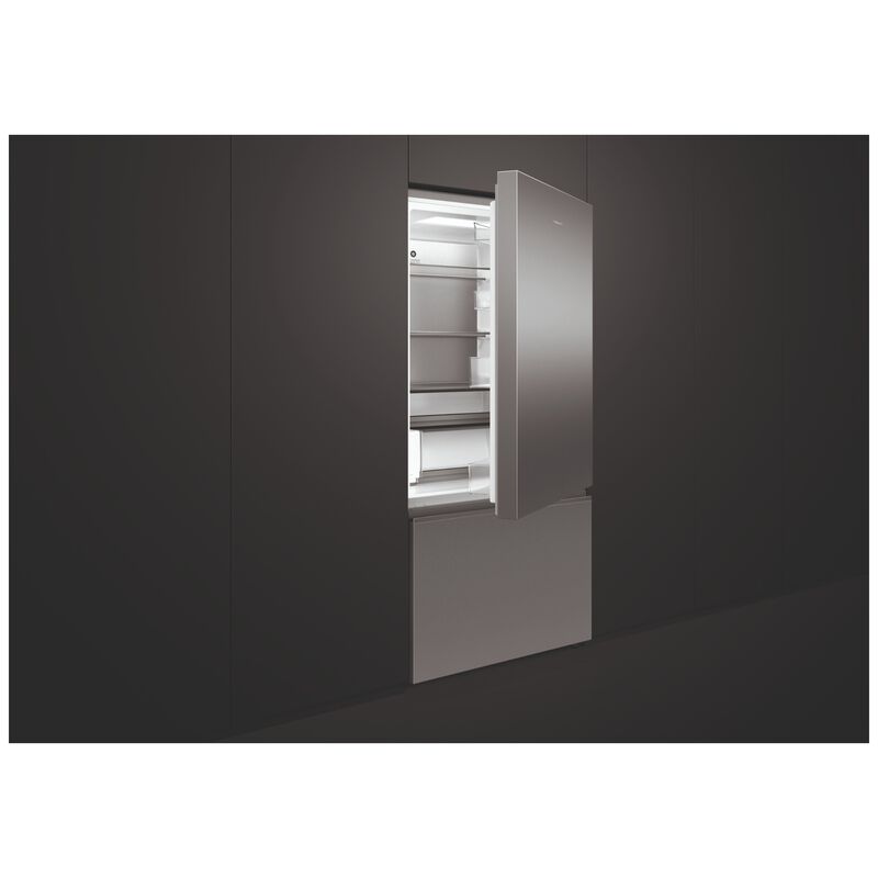 Fisher & Paykel Series 7 31 in. 18.2 cu. ft. Counter Depth Bottom Freezer Refrigerator with Ice Maker - Stainless Steel, , hires