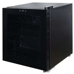 Avanti 17 in. 1.6 cu. ft.Freestanding Beverage Center with Fixed Shelves & Digital Control - Black, , hires