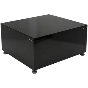 Equator Universal Laundry Pedestal for 24" Washer, Dryer & Combo with Storage Drawer - Black, , hires