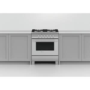 Fisher & Paykel Series 7 30 in. 3.5 cu. ft. Standard Convection Gas Range with 4 Sealed Burners - Stainless Steel, , hires