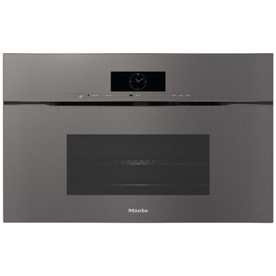 Miele ArtLine Series 30 in. 1.5 cu. ft. Electric Smart Wall Oven with Standard Convection & Manual Clean - Graphite Gray | H7870BMX
