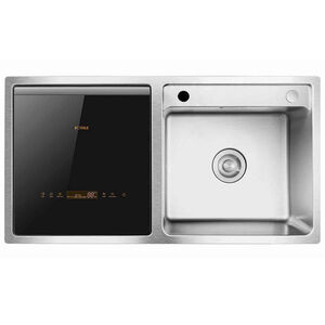 Fotile 2-In-1 In-Sink Top Control Dishwasher with 57 dBA Sound Level - Stainless Steel, , hires