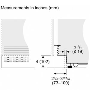 Thermador Freedom Collection 36 in. 18.8 cu. ft. Built-In Smart Counter Depth 4-Door French Door Refrigerator with Internal Water Dispenser - Custom Panel Ready, , hires