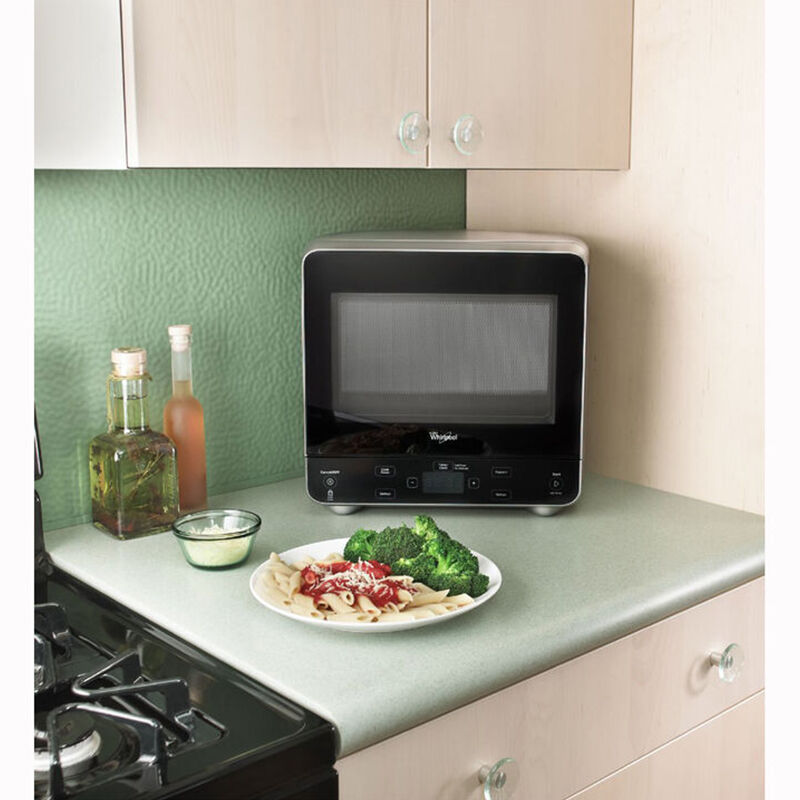 0.5 cu. ft. Countertop Microwave with Add 30 Seconds Option White