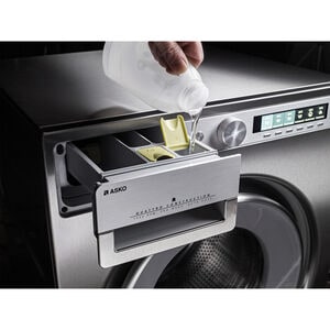 Asko Style Series 23 in. 2.8 cu. ft. Stackable Front Load Washer with Pro Wash, Steam & Sanitize Cycle - White, , hires