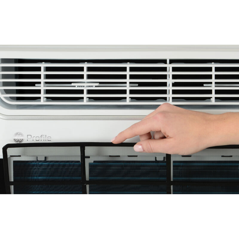 GE Profile 10,100 BTU Smart Energy Star Window Air Conditioner with Inverter & 4 Fan Speeds - White, , hires