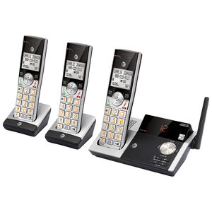 AT&T - CL82315 DECT 6.0 Expandable Cordless Phone with Digital Answering System - Silver/Black, , hires