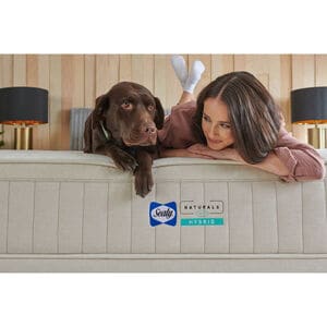Sealy Naturals Soft Tight Top Mattress - Queen Size, , hires