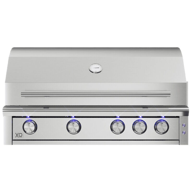 XO Performance XLT2 40 in. 4-Burner Built-In Liquid Propane Gas Grill - Stainless Steel, , hires