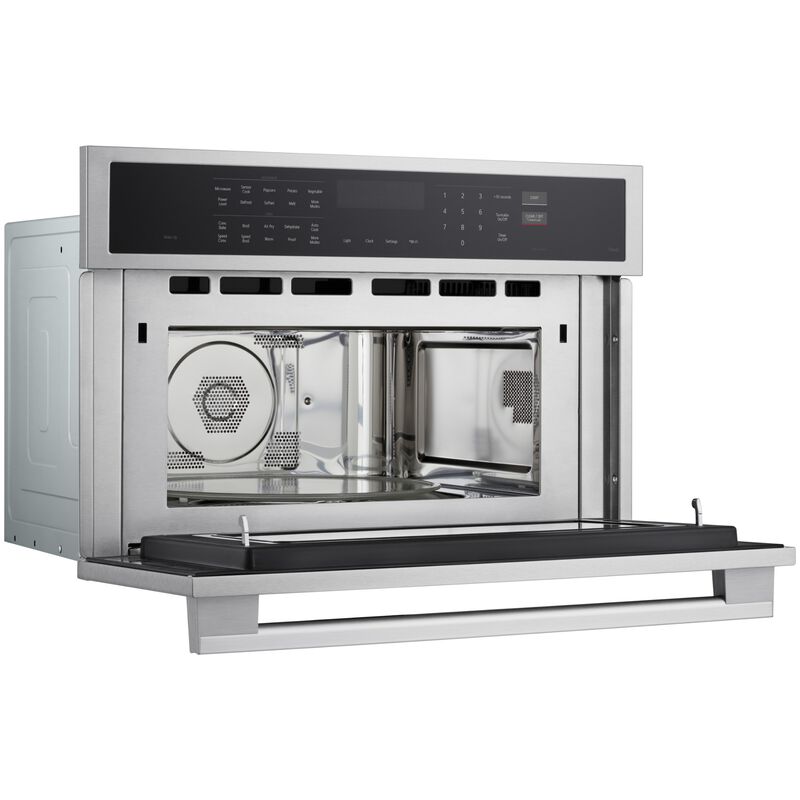 LG 30 in. 1.7 cu. ft. Smart Speed Electric Single Wall Oven with Standard Convection & Sensor Cooking - Stainless Steel, , hires