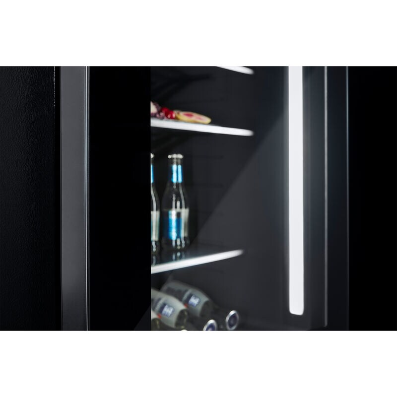 JennAir Noir 24 in. 5.2 cu. ft. Built-In Undercounter Refrigerator - Black, , hires