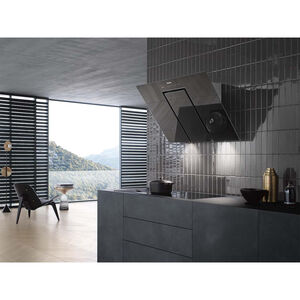Miele 36 in. Canopy Pro Style Smart Range Hood with 4 Speed Settings, 625 CFM & 2 LED Lights - Graphite Gray, , hires