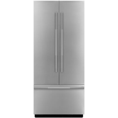 JennAir Refrigerator Stainless Steel Door Panel with Rise Handles | JBFFS36NHL