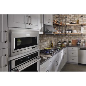KitchenAid 30 in. Convertible Standard Style Range Hood with 585 CFM, 4 Fan Speeds & 2 LED Lights - Stainless Steel, , hires
