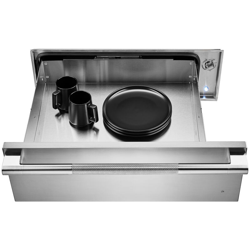 JennAir Rise 30 in. 1.5 cu. ft. Warming Drawer with Humidity Control - Stainless Steel, , hires