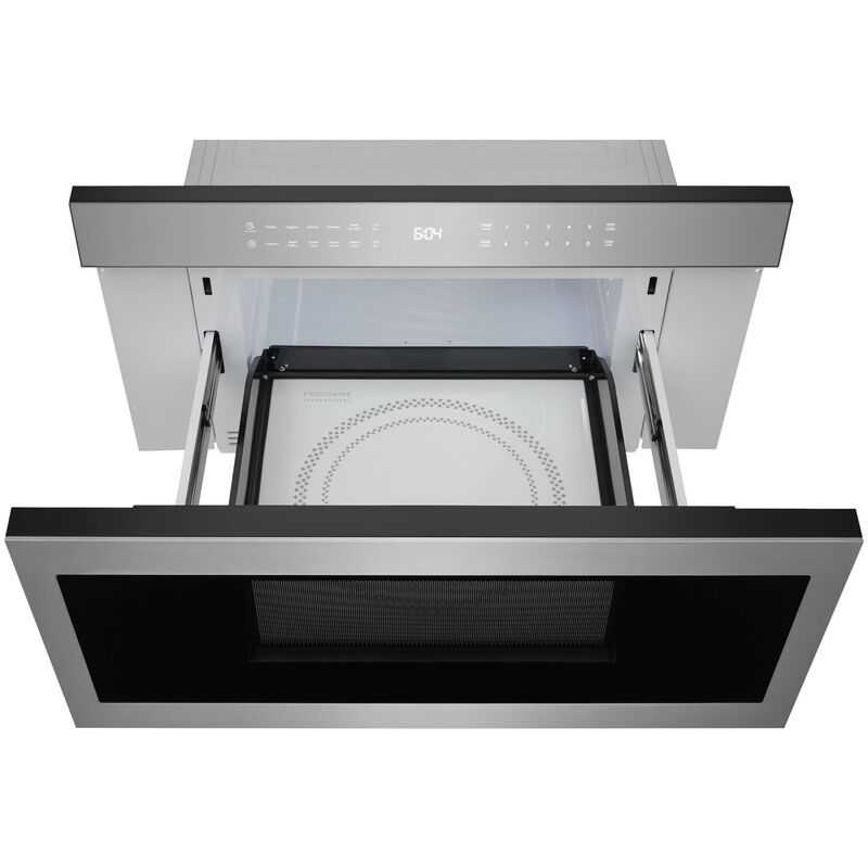 Frigidaire Professional 30 in. 1.2 cu. ft. 1000W Drawer Microwave with Sensor Cooking - Stainless Steel, , hires