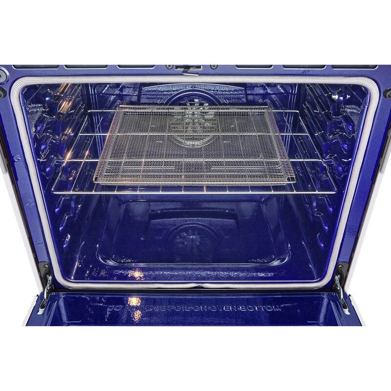 LG Studio 30 in. 6.3 cu. ft. Smart Air Fry True European Convection Slide-In Electric Range with Radiant Burners - Essence White, , hires