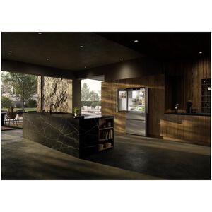Liebherr Plus Series 36 in. 19.0 cu. ft. Smart Counter Depth 4-Door French Door Refrigerator with Ice & Water Dispenser - Stainless Steel, , hires