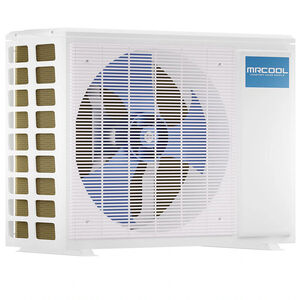 MRCOOL 4th Gen DIY 18,000 BTU 230V Single-Zone Smart Energy-Star Ductless Mini-Split Air Conditioner with Heat & 25 ft. Install Kit for up to 750 Sq. Ft., , hires