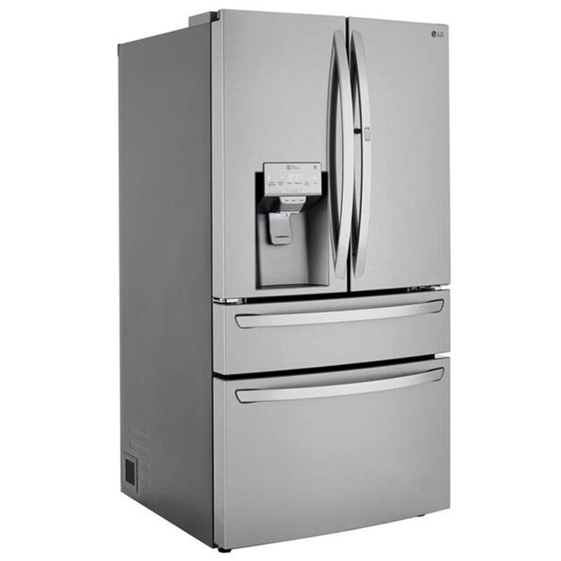 LG 36 in. 29.5 cu. ft. Smart 4-Door French Door Refrigerator with Ice & Water Dispenser - PrintProof Stainless Steel, PrintProof Stainless Steel, hires