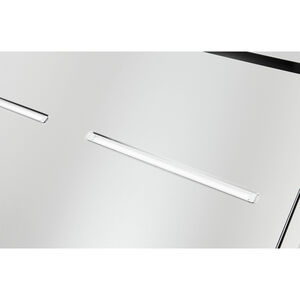 Best HBC1 SERIES 43 in. Ducted Ceiling Style Range Hood with 4 Fan Speeds & 2 LED Lights - Stainless Steel, , hires