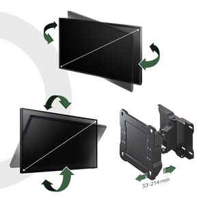 Samsung 55" Terrace Outdoor TV Wall Mount - Black, , hires