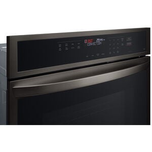 LG 30 in. 4.7 cu. ft. Smart Electric Single Wall Oven with Standard Convection - PrintProof Black Stainless Steel, , hires