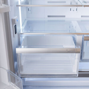 Viking 3 Series 36 in. 19.9 cu. ft. Counter Depth French Door Refrigerator with Internal Water Dispenser - Stainless Steel, , hires