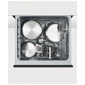 Fisher & Paykel Series 7 24 in. Smart Dishwasher with Front Control, 43 dBa Sound Level & Pocket - Stainless Steel, , hires