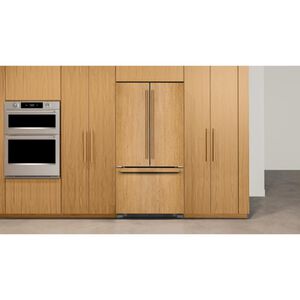 KitchenAid 36 in. 21.9 cu. ft. Counter Depth French Door Refrigerator with Internal Water Dispenser - Custom Panel Ready, Custom Panel Required, hires