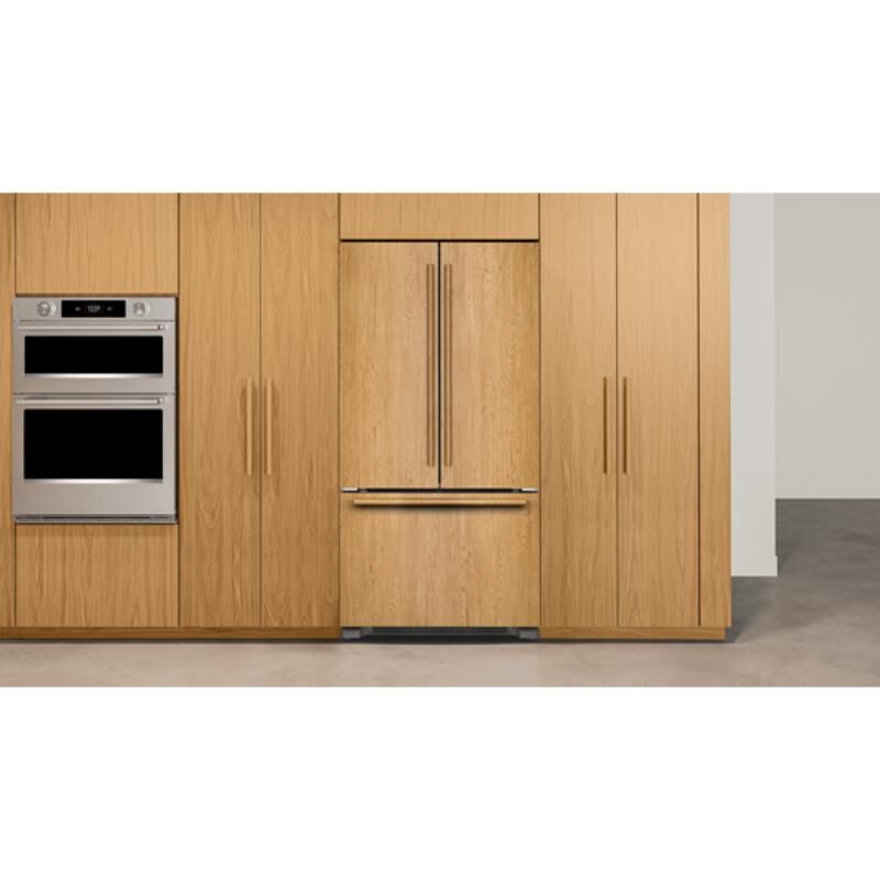 KitchenAid 36 in. 21.9 cu. ft. Counter Depth French Door Refrigerator with Internal Water Dispenser - Custom Panel Ready, Custom Panel Required, hires