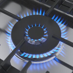 Bosch 800 Series 30 in. 5-Burner Natural Gas Cooktop with Simmer Burner & Power Burner - Stainless Steel, Stainless Steel, hires