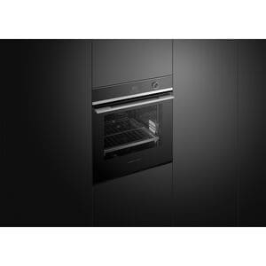 Fisher & Paykel Series 9 24 in. 3 cu. ft. Smart Electric Single Wall Oven with True European Convection - Stainless Steel, , hires