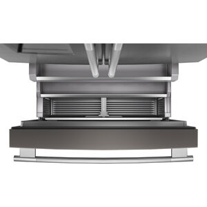 KitchenAid 36 in. 23.9 cu. ft. Counter Depth French Door Refrigerator with Ice & Water Dispenser - Stainless Steel with PrintShield Finish, , hires