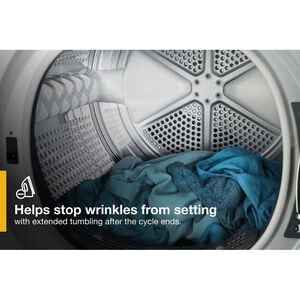 Whirlpool 24 in. 4.3 cu. ft. Ventless Electric Dryer with Delicate Cycle for Small Spaces - White, , hires
