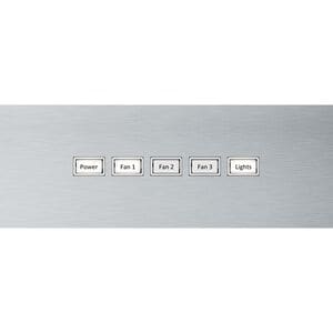 Zephyr 36 in. Convertible Chimney Style Range Hood with 600 CFM, 3 Fan Speeds & 2 LED Lights - Stainless Steel, , hires